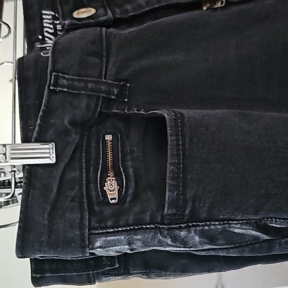 Tommy Hilfiger Classic Skinny Jean Black - GU - Picture 2 of 5